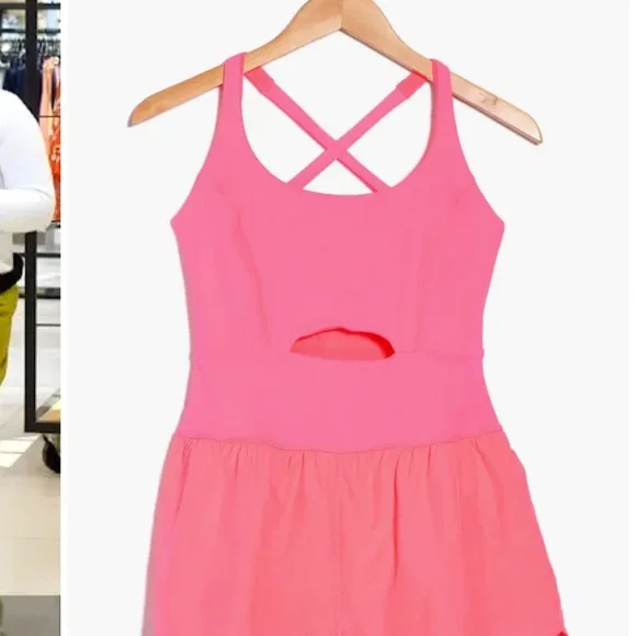 Free People Pink Athletic Shorts